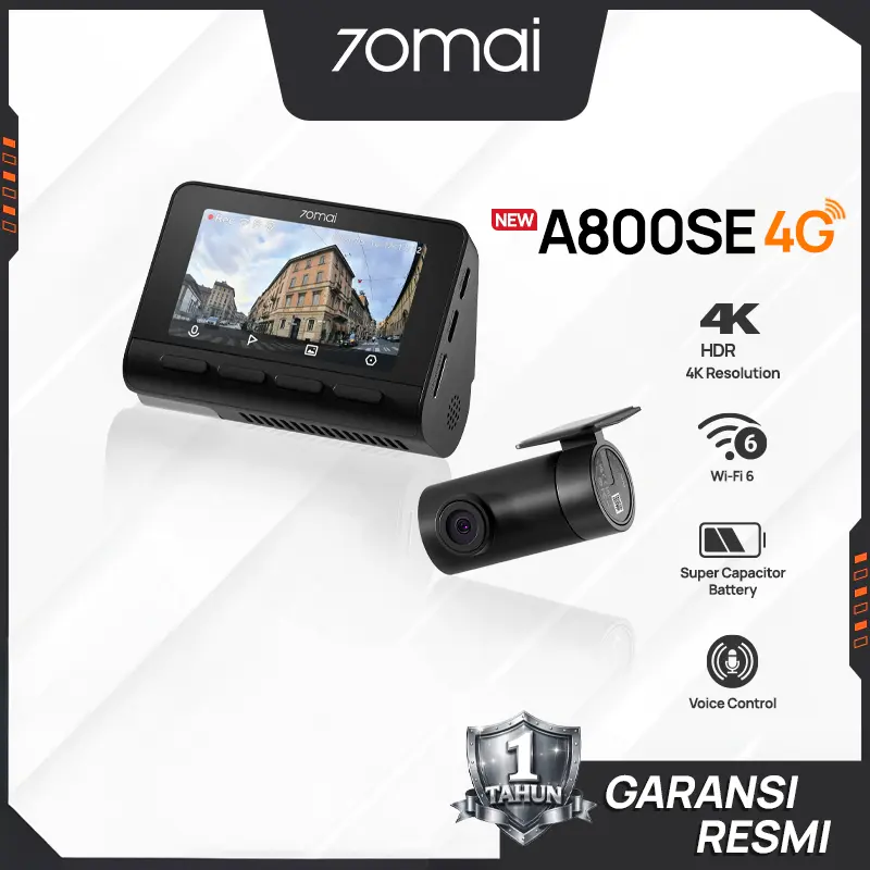 70mai 4K Dash Cam